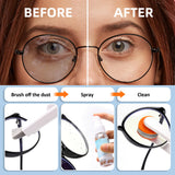Ordilend mini-brosse-nettoyage-lunettes, enlève la poussière avant le nettoyage.