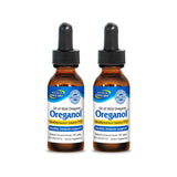 Oreganol P73 – bouteille double pack, huile d'origan sauvage pure et pratique à utiliser.