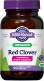 Capsules vegan de trèfle rouge d'Oregon's Wild Harvest, soutien bien-être quotidien.