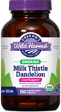Chardon-Marie Oregon's Wild Harvest - bouteille montrant le complément, soutien potentiel du foie