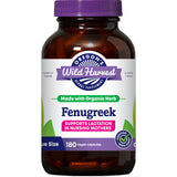 Oregon's Wild Harvest Fenugrec en capsules dans une bouteille, soutien potentiel à l'allaitement.