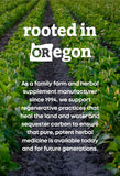 Rhodiola Oregon's Wild Harvest – logo SGS Non-OGM sur l'emballage, qualité vérifiée.
