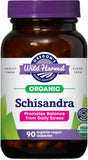 Schisandra bio Oregon's Wild Harvest, boîte, énergie potentielle et concentration.