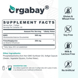 Orgabay Liposomal NAD+ - gélules molles faciles à avaler pour énergie soutenue.