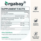 Orgabay Liposomal Nicotinamide Riboside – vitrine gamme et branding.