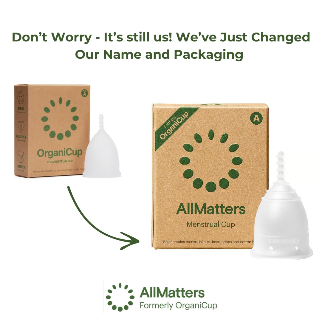 OrganiCup emballage coton biologique – rangement pratique et écologique.