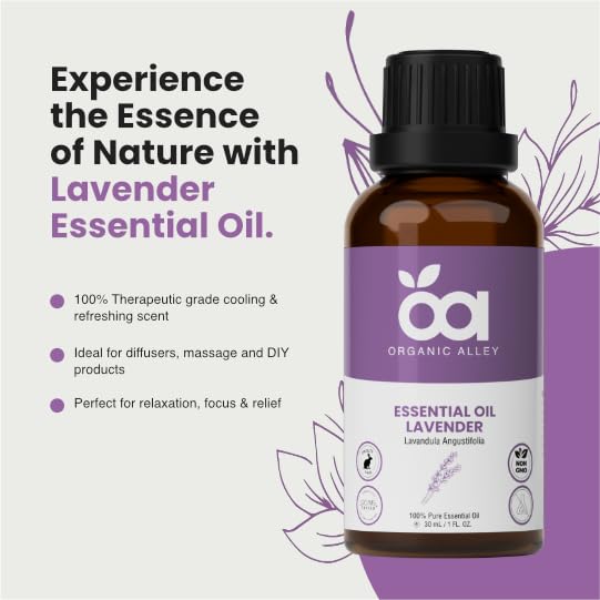 Diffuseur Organic Alley lavande pour une ambiance apaisante.
