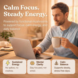 Organic Bless cafe-poudre-matin-bureau: idéal pour démarrer la journée en concentration.