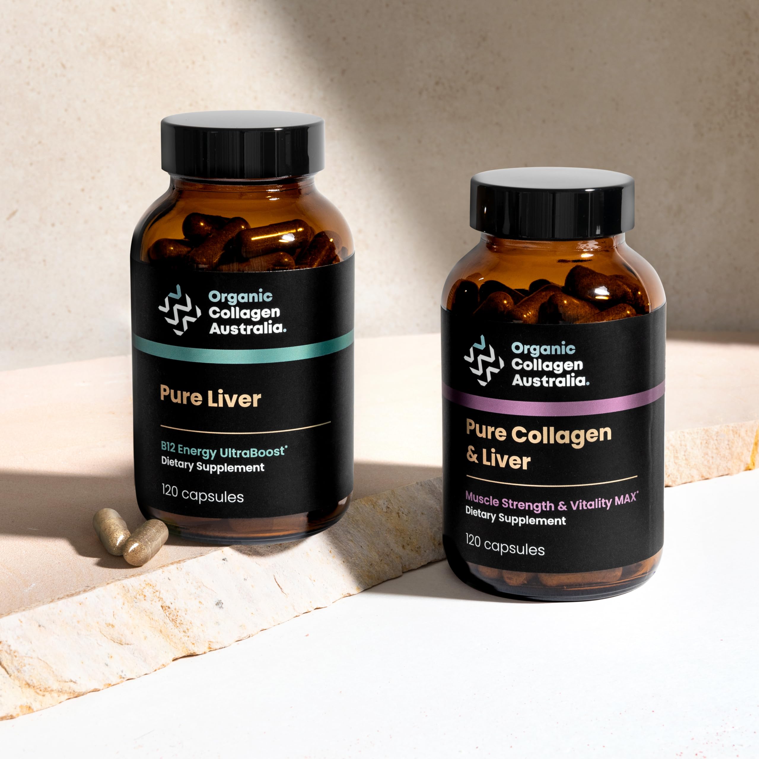 Organic Collagen Australia – foie flacon ferme etanche