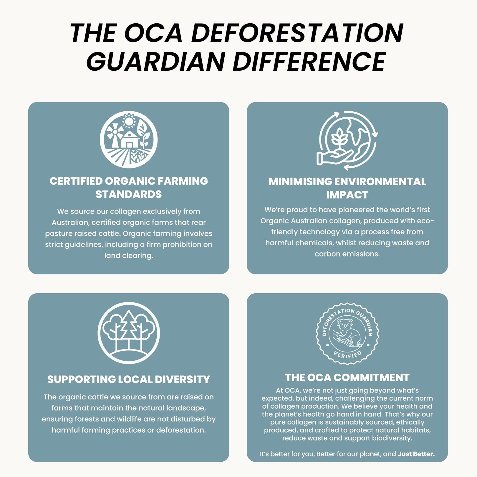 Organic Collagen Australia – foie label environnement