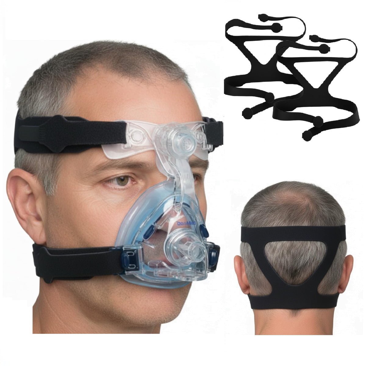 Organic Deal sangle cpap universelle 4 points assure un ajustement stable.