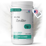 Organic Excellence Zeolite Clinoptilolite : bouteille visible, étiquette nette et promesse de bien-être.