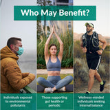 Organic Excellence Zeolite Clinoptilolite : emballage et contrôle qualité GMP visibles.