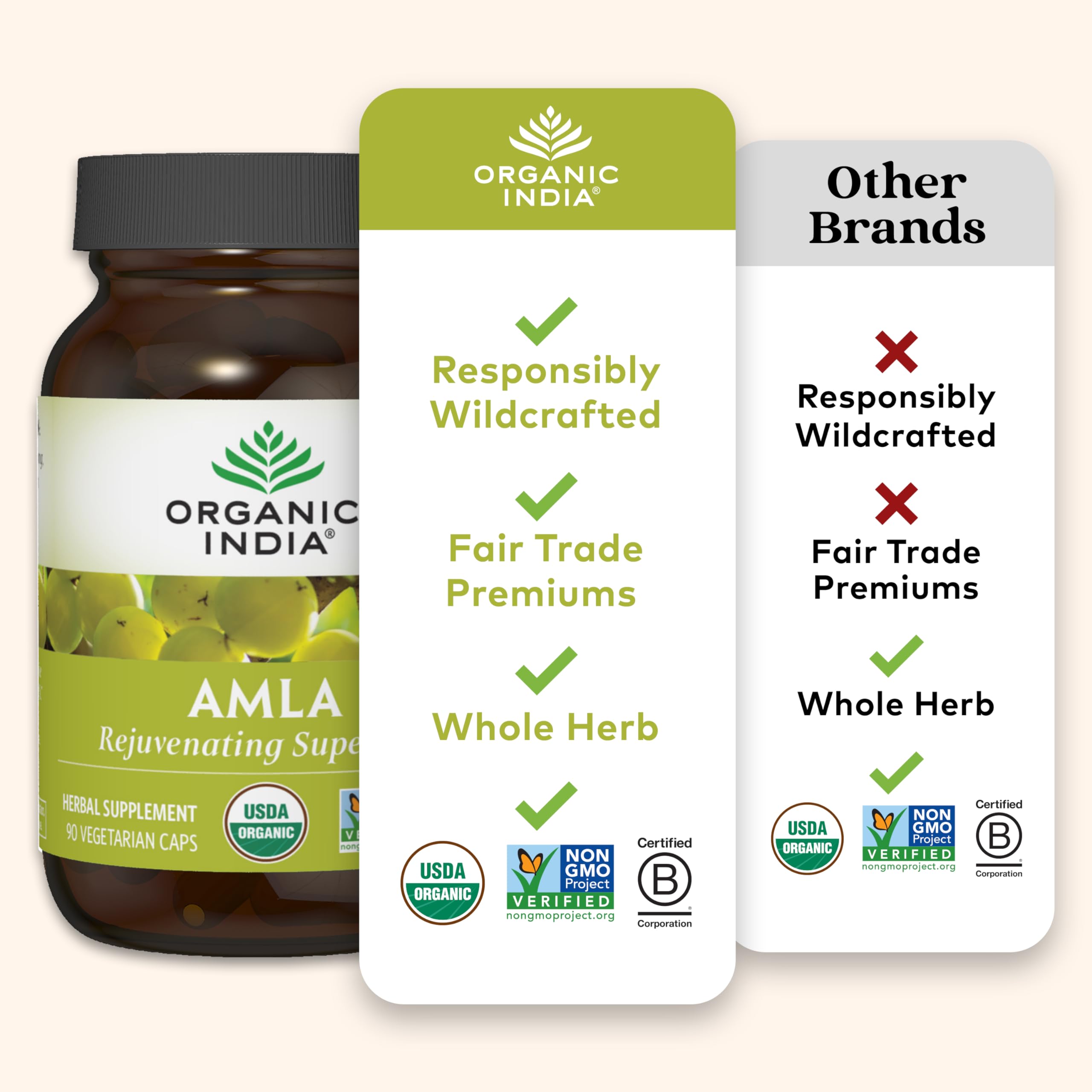 Organic India Amalaki – compléments ayurvédiques pour le bien-être