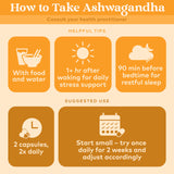 Organic India Ashwagandha – utilisateur prenant une gélule, routine bien-être possible