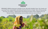 ORGANIC INDIA Ashwagandha Poudre, flacon prêt à l'emploi pour énergie et sommeil.