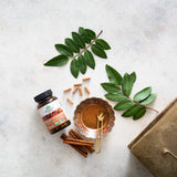 ORGANIC INDIA Cannelle de Ceylan - emballage extérieur révélant sa qualité biologique et végan.