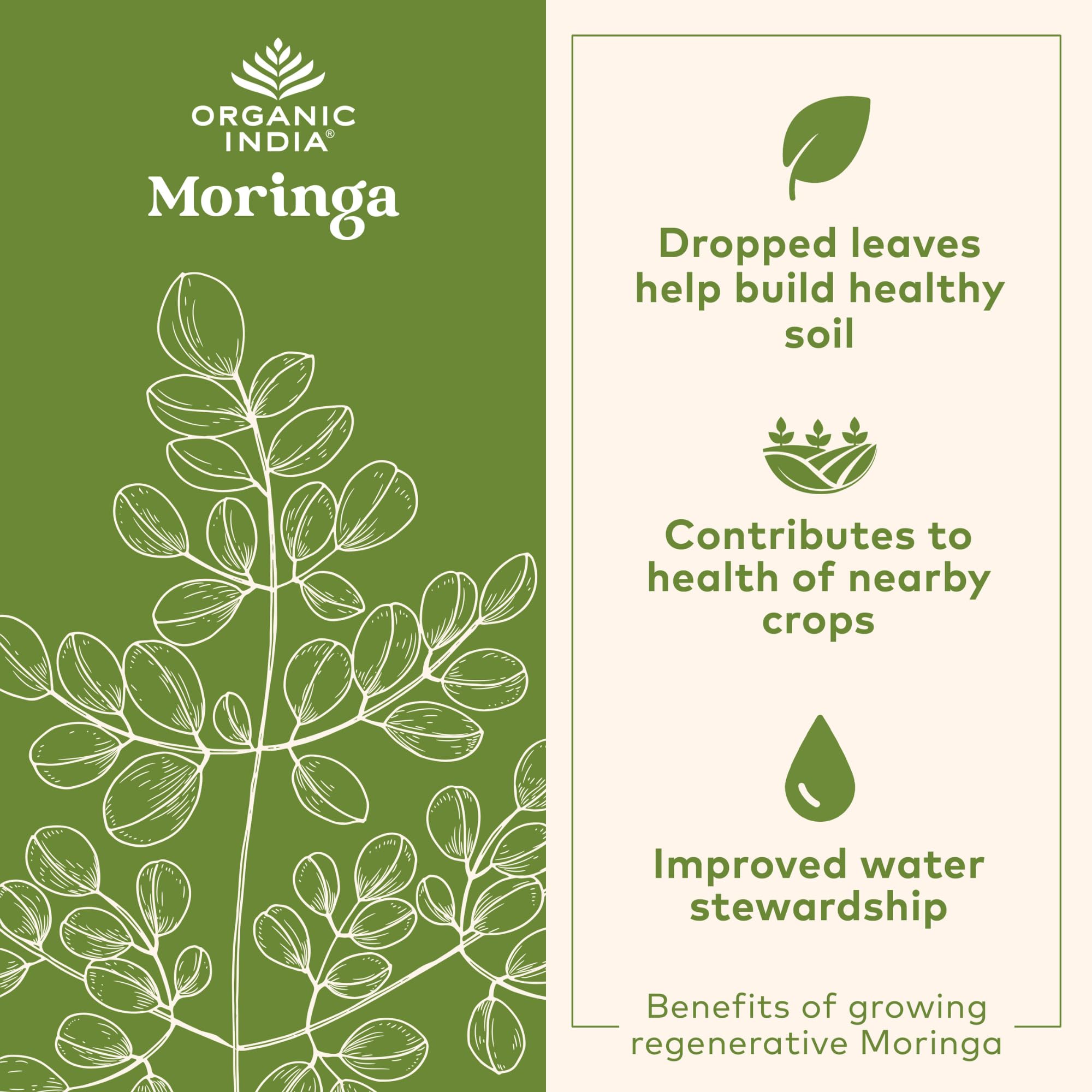 Organic India certifiée B Corp – engagement communautaire et durabilité.