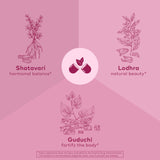 Organic India Essential Femelle - étiquette bio et ingrédients ayurvédiques.
