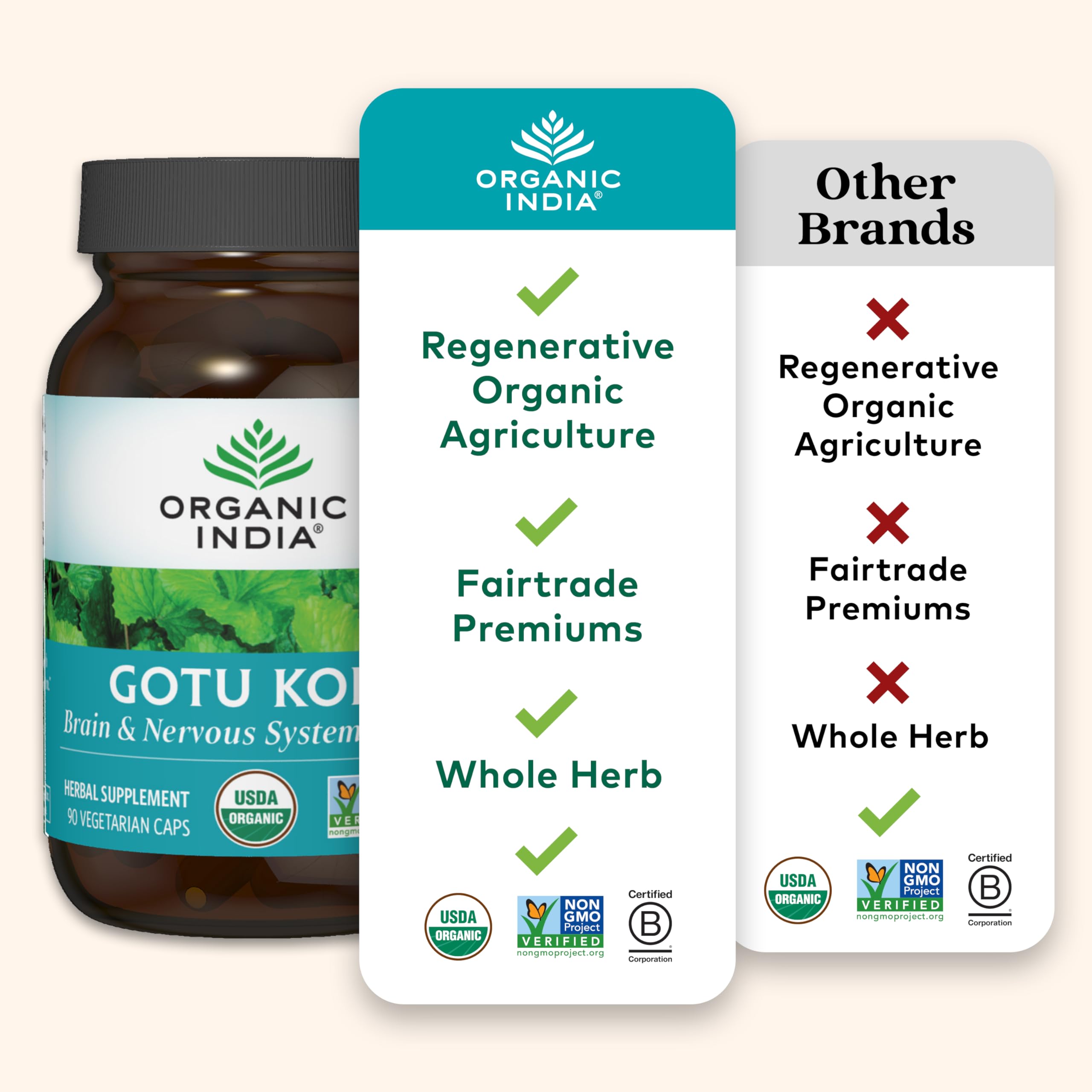 Gotu Kola Organic India – culture régénérative et durabilité agricole