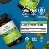 ORGANIC INDIA Moringa - utilisation dans smoothie, boost végétal pratique