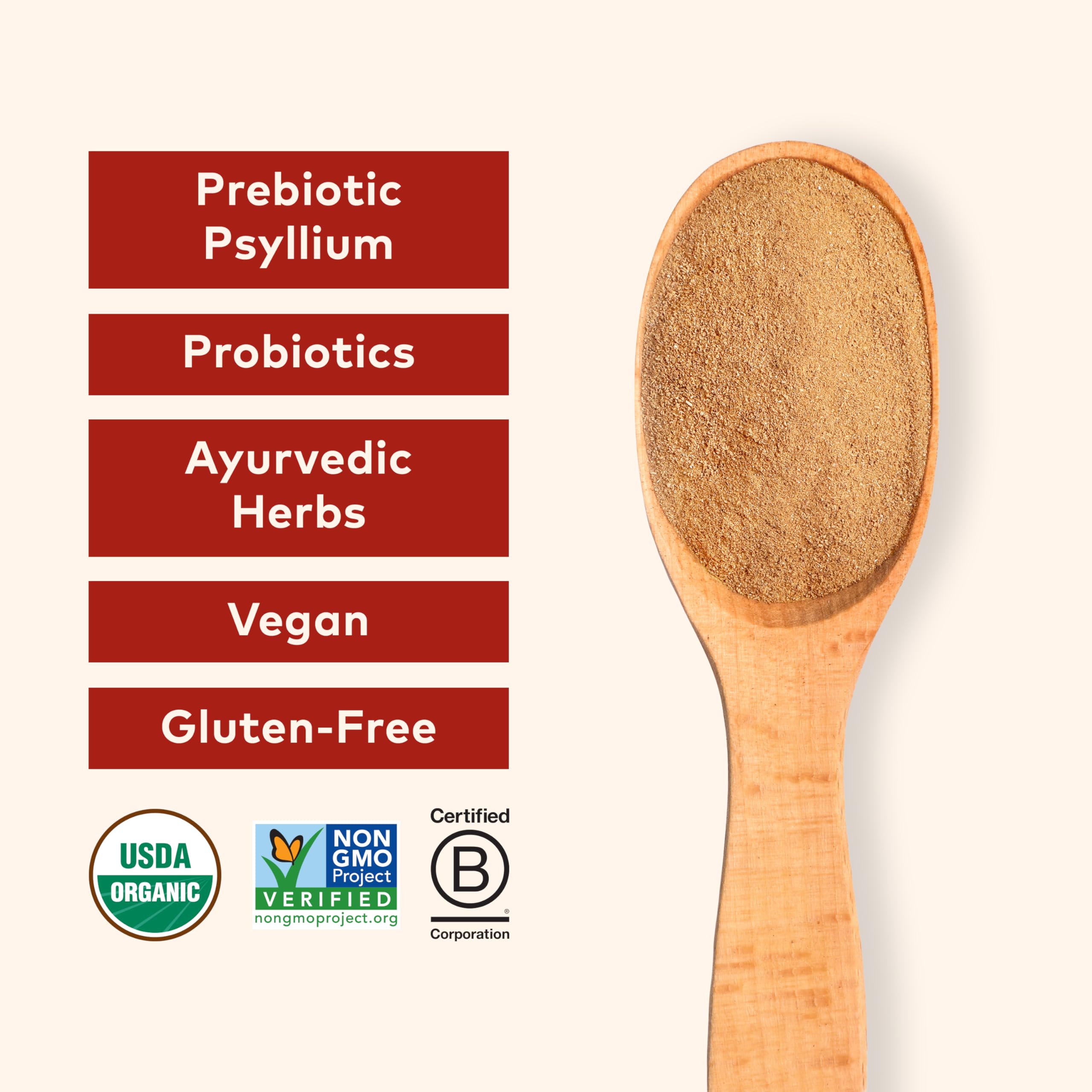 ORGANIC INDIA Psyllium Orange Bio - poudre orange idéale dans les smoothies