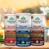 ORGANIC INDIA Psyllium Orange Bio - probiotiques tolérants à la chaleur Bacillus Coagulans