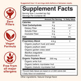 ORGANIC INDIA Psyllium Orange Bio - Triphala pour équilibre intestinal