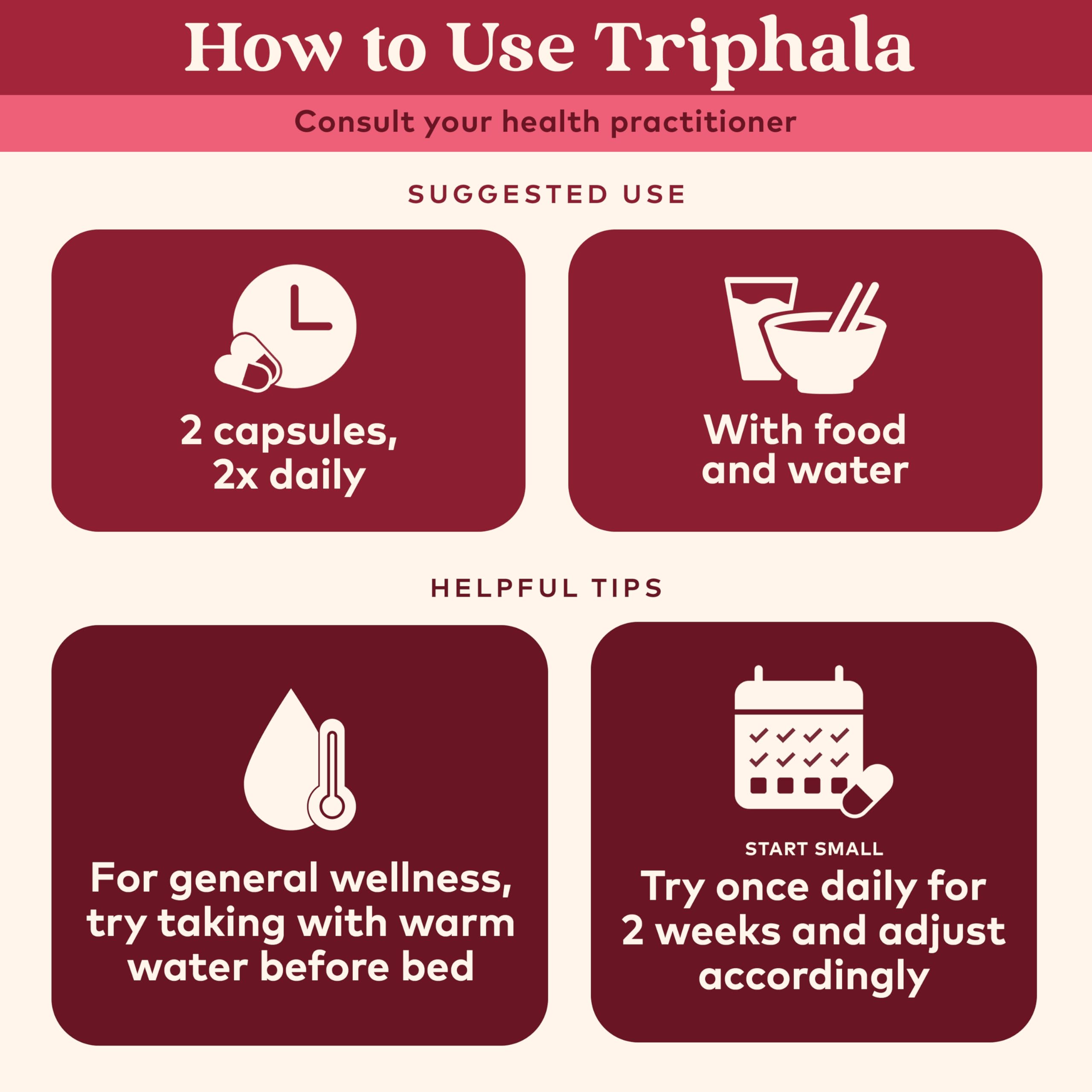 Organic India Triphala: ingrédients amla, bibhitaki et haritaki pour l'équilibre intestinal