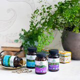 Organic India Mémoire utilisation quotidienne recommandée pour une routine cérébrale saine.