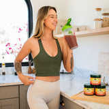 Organic Muscle formule biologique citron-framboise sans additifs artificiels