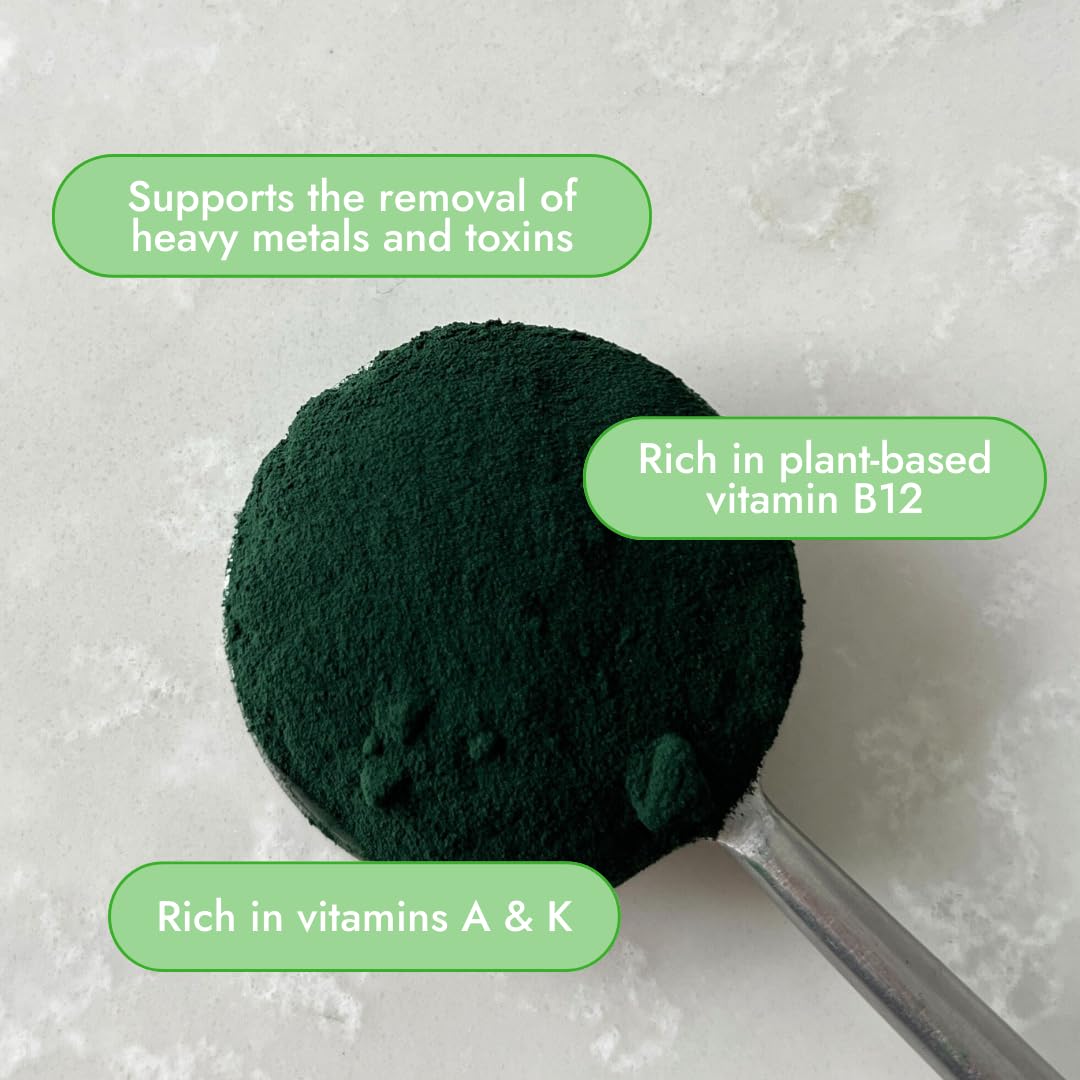Organic Traditions Spiruline cuillère dose — dosage simple pour recettes
