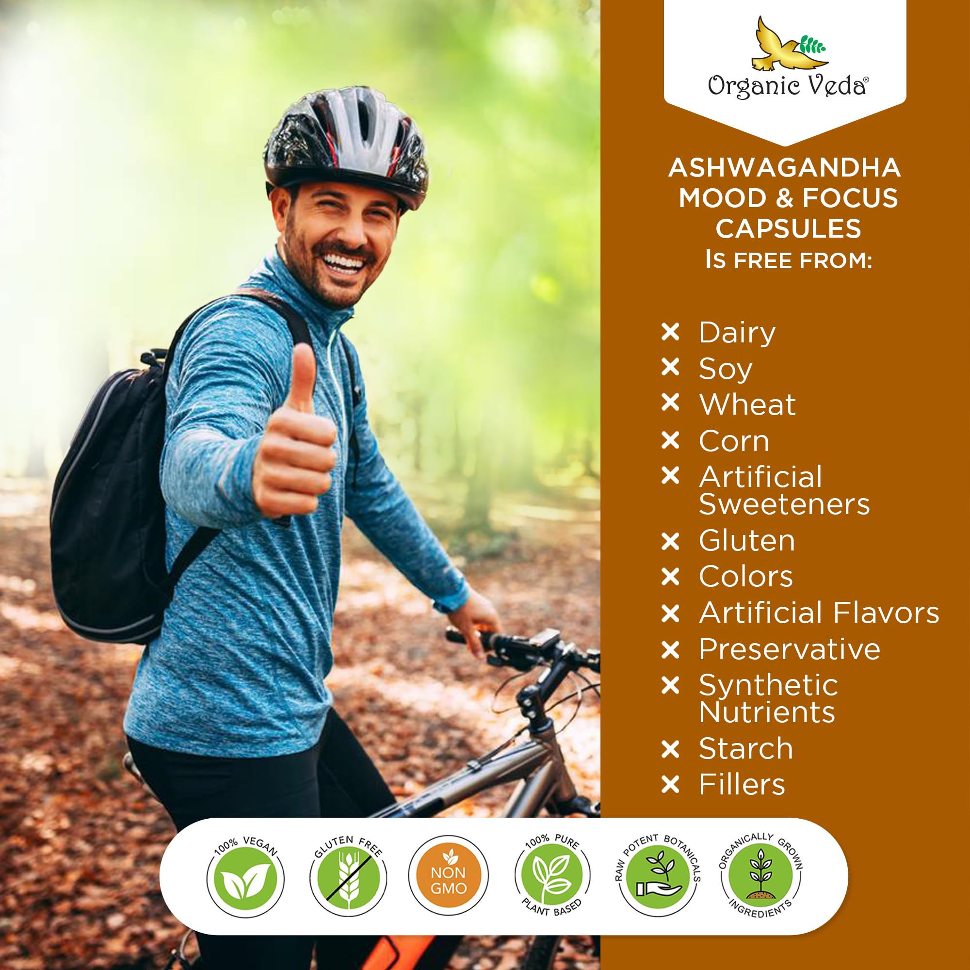 Organic Veda Emballage éco-responsable compatible végétalien