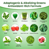 Organic Veda Greens Glow – chlorophylle naturelle pour énergie