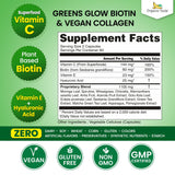 Organic Veda Greens Glow – vitamine C pour peau radieuse