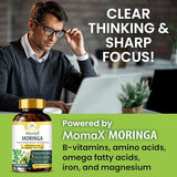 Organic Veda Momax capsules quotidiennes faciles à prendre pour soutenir la vitalité.