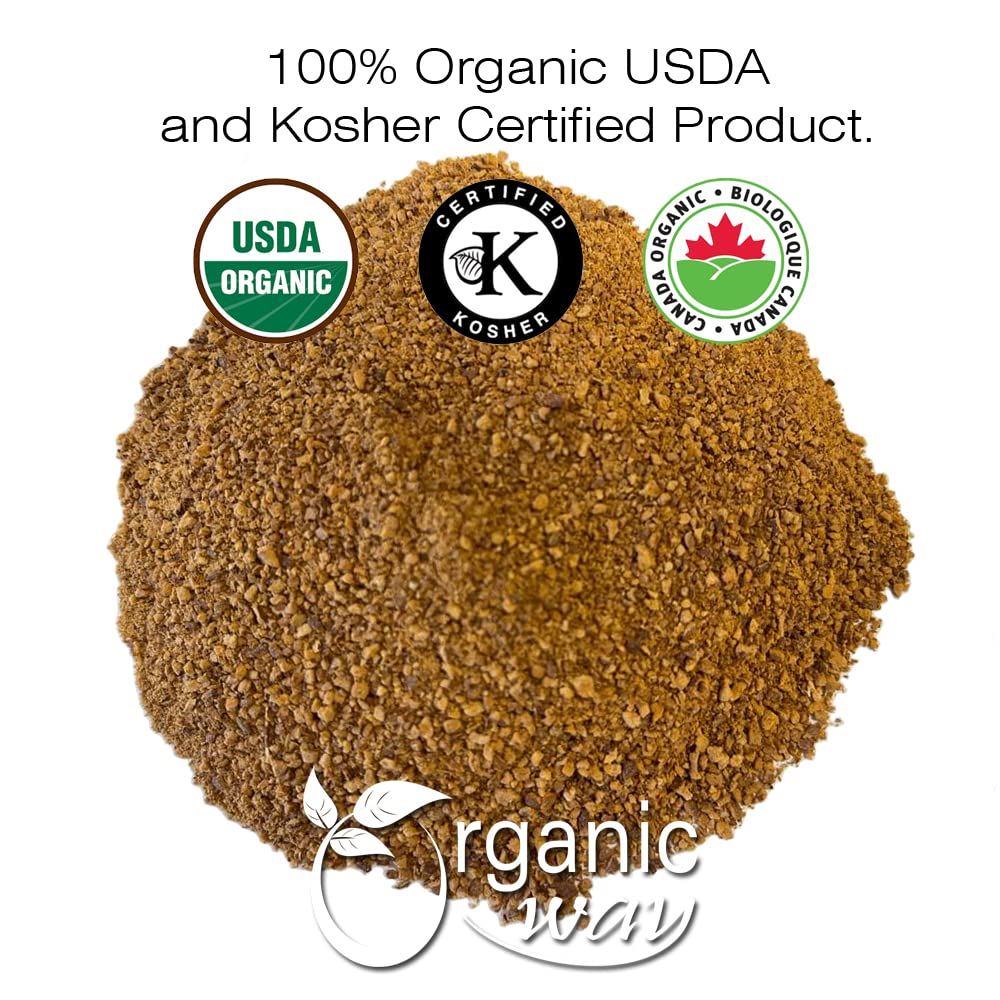 Organic Way Poudre d'aubepine dans un bocal cuisine, pratique pour mélanges