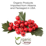 Organic Way Poudre d'aubepine tisane idéale pour infusions aromatiques