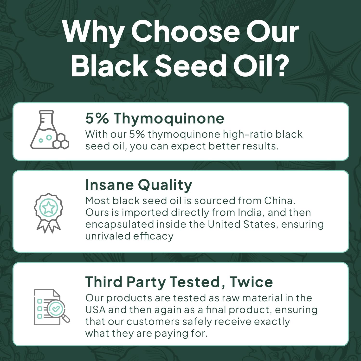 Organics Ocean Better Black Seed Oil – effet sur la clarté mentale et la mémoire