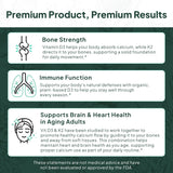 MenaQ7 K2 (MK7) – complément efficace pour l’équilibre du calcium Organics Ocean