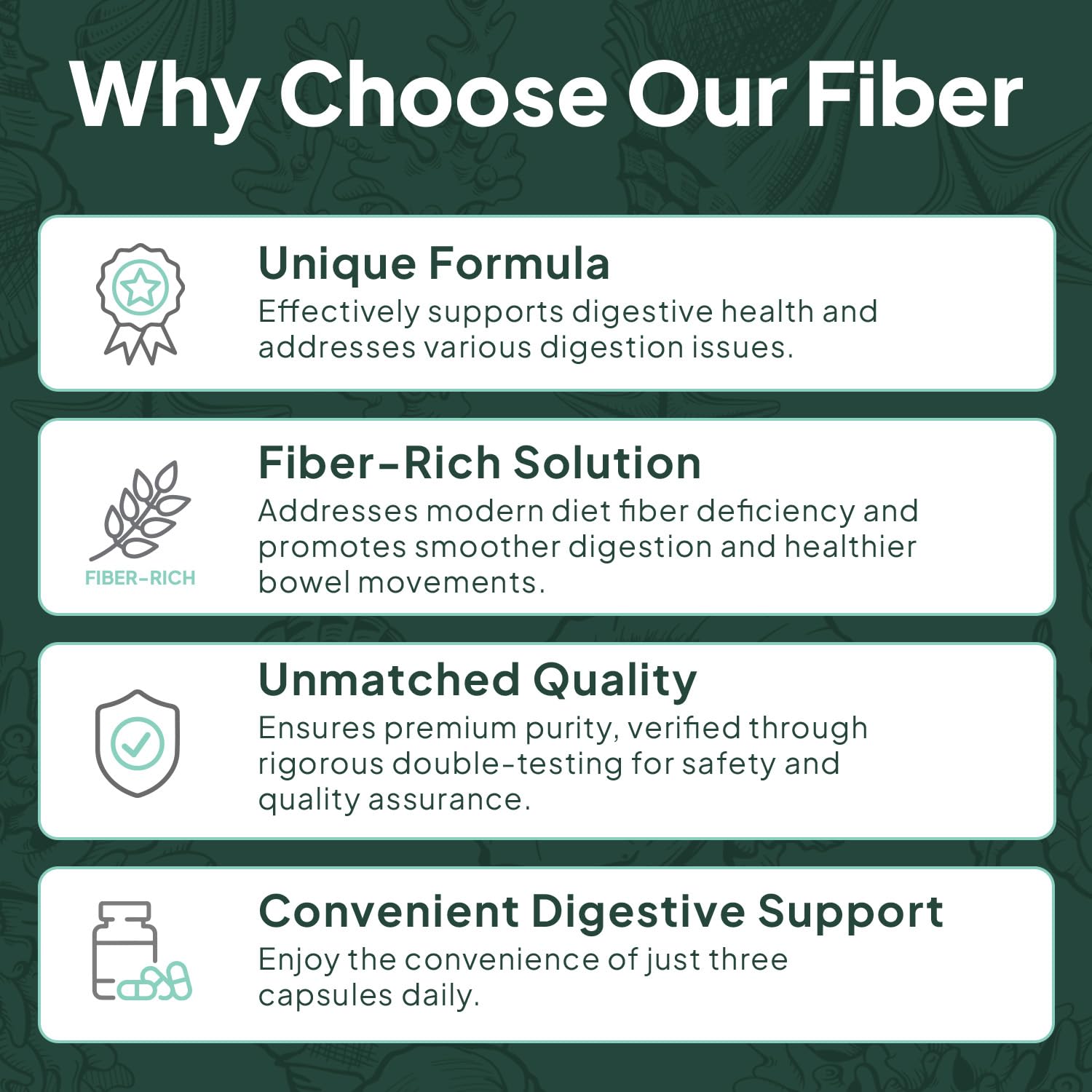Aloe ferox présent dans Organics Ocean Better Fiber pour apaiser les inconforts.