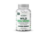 Gélules Organics Ocean Sea Moss – bouteille prête pour énergie durable.