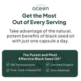 Organics Ocean utilisation quotidienne en capsule, solution simple et pratique.