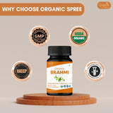ORGANIC SPREE Brahmi – emballage écoresponsable et certifié, expérience d’achat rassurante.