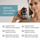 Organifi Essential Magnesium Glycinate — utilisation quotidienne facile pour soutenir le quotidien actif.