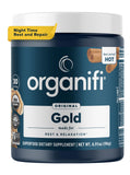Organifi Gold : poudre nuit relaxation, idéal pour un rituel du soir.