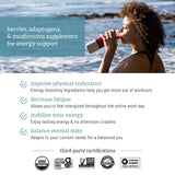 Organifi Red Juice – prébiotique et citron soutiennent digestion et immunité au quotidien.