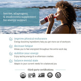 Organifi Red Juice – verre d'eau rafraîchissant pour digestion.