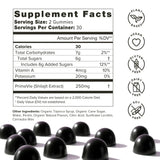 PrimaVie Shilajit authentique présent dans chaque bouchée.