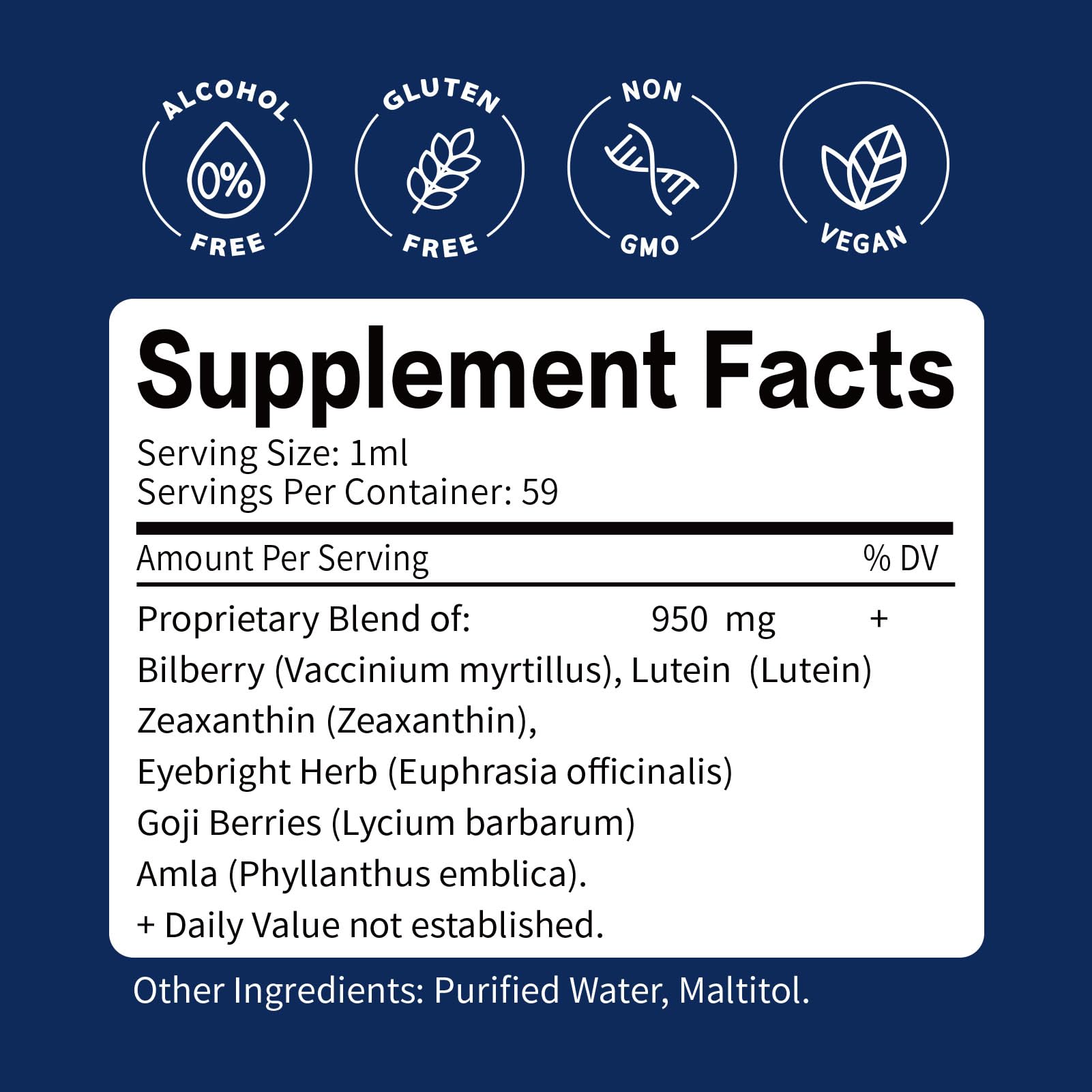 ORGANIHERBENCE Bilberry Soutien Yeux — goutte doseuse citron, utilisation quotidienne facile.